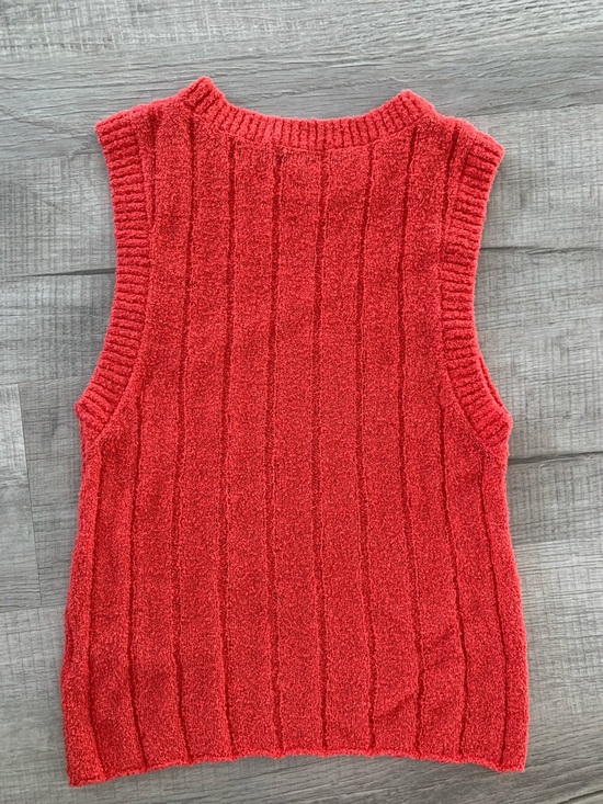 Z Supply Red Ribbed Knit Tank - Picture 10 of 10